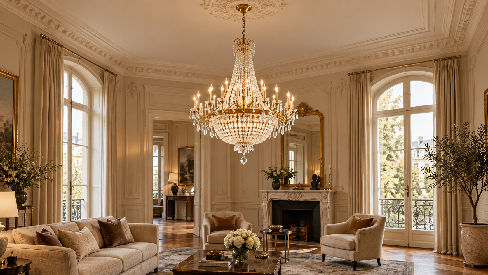 Chandelier Lounge Inspiration