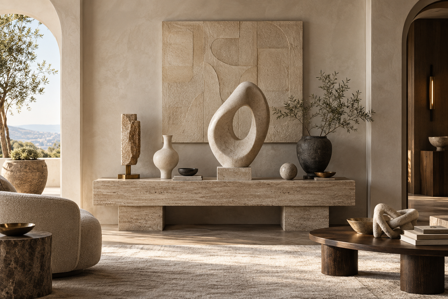 Sculptural art and décor