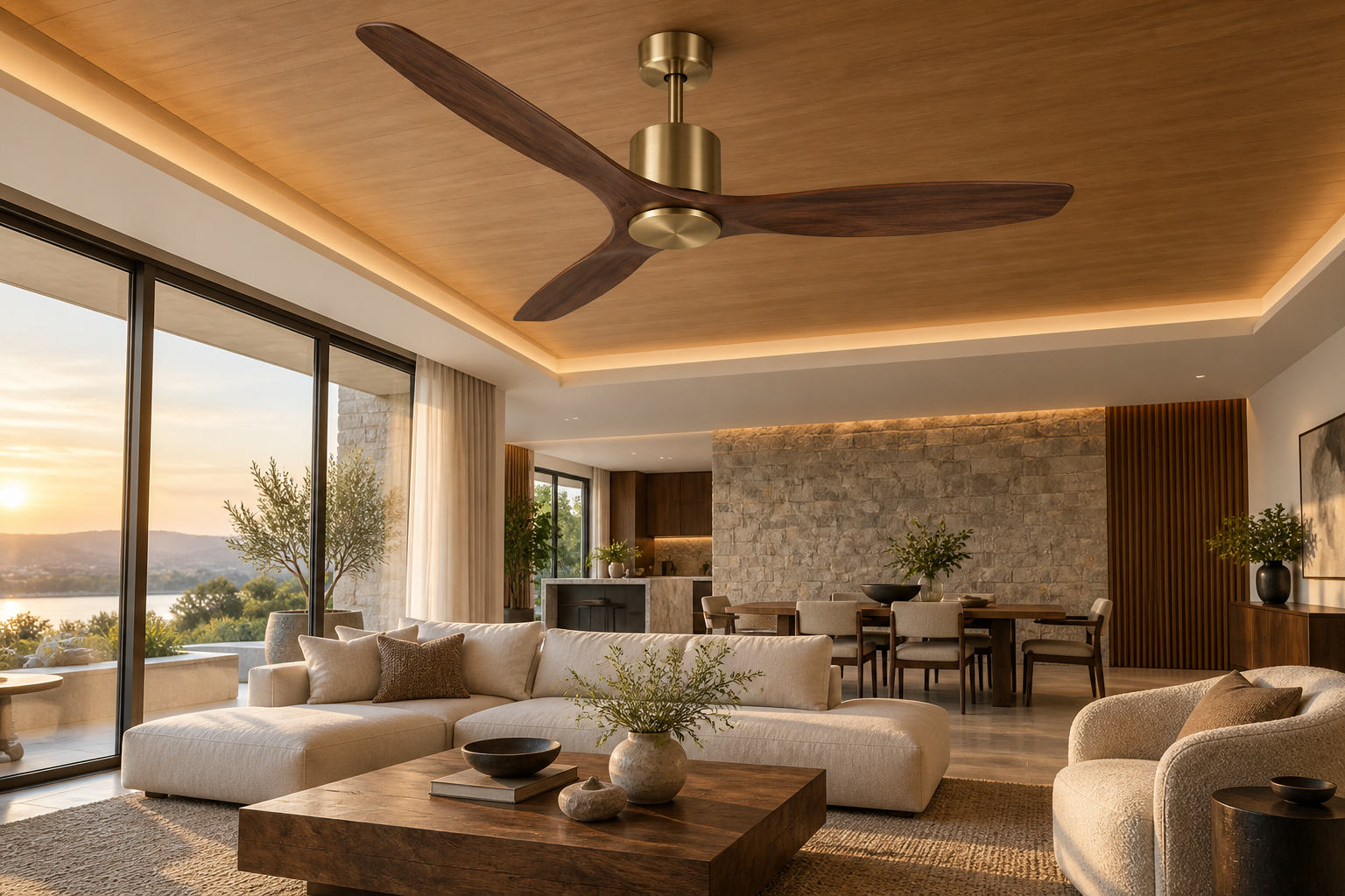Designer ceiling fan collection