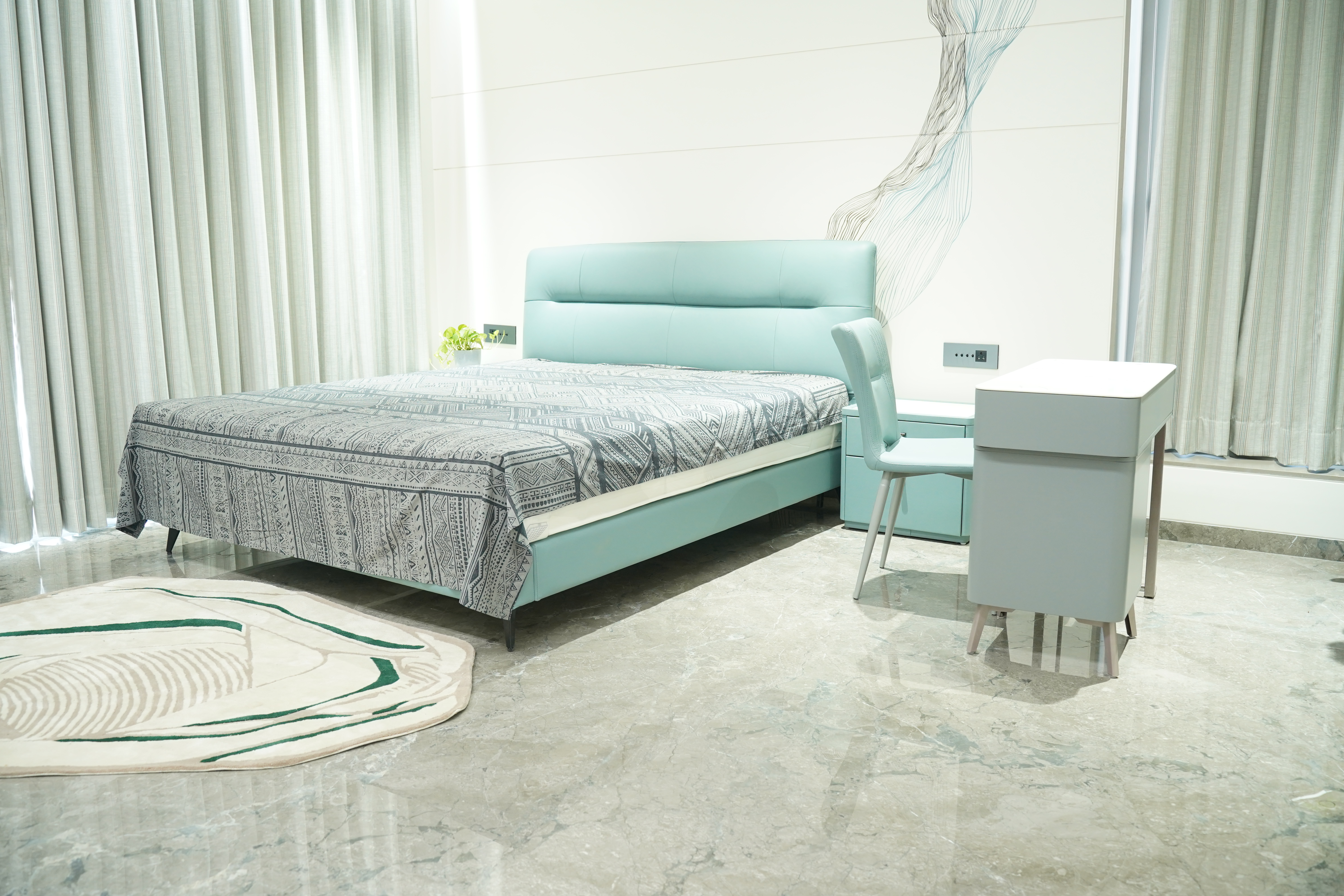 Contemporary furniture detail