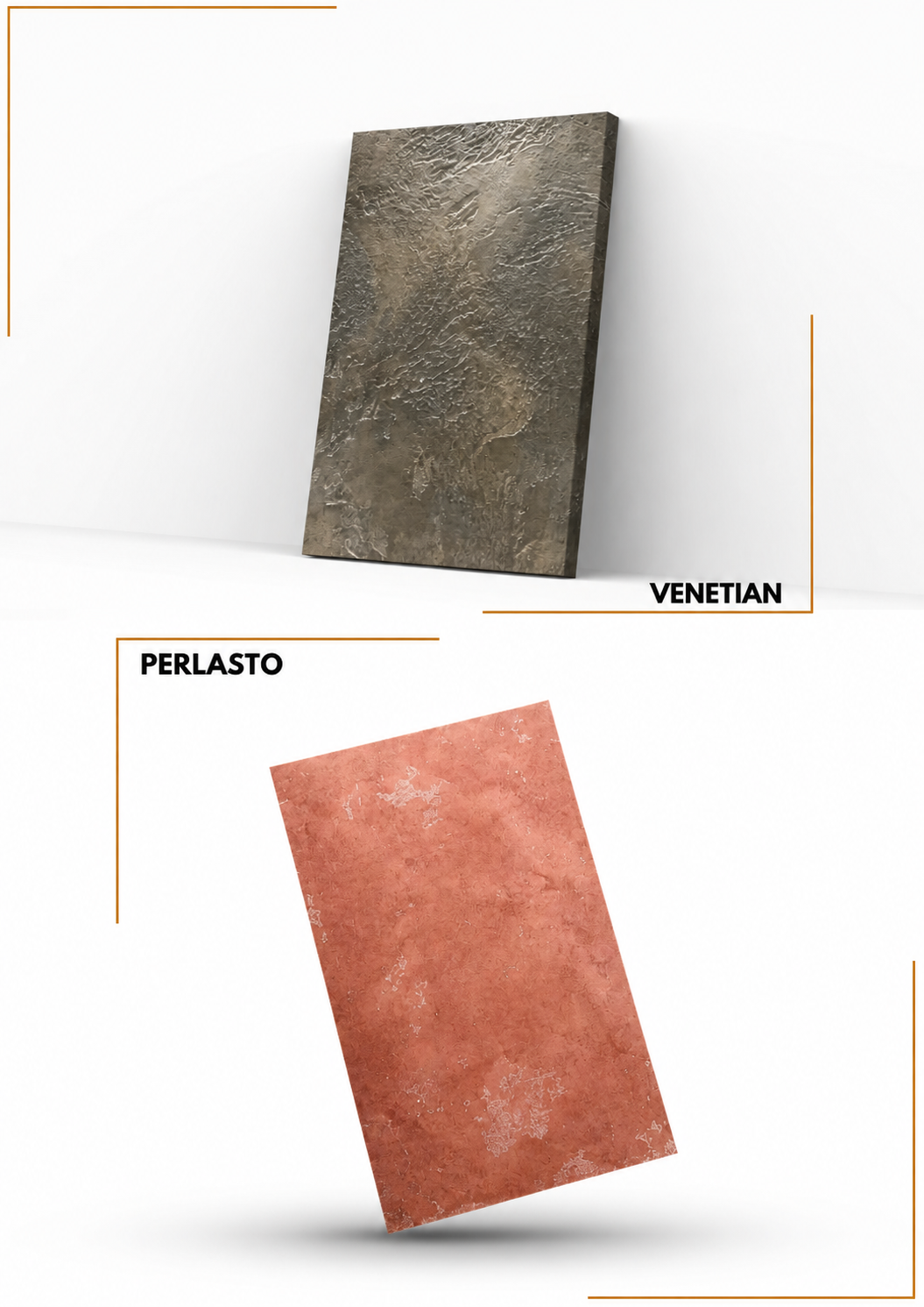 Mineral layer wall finish